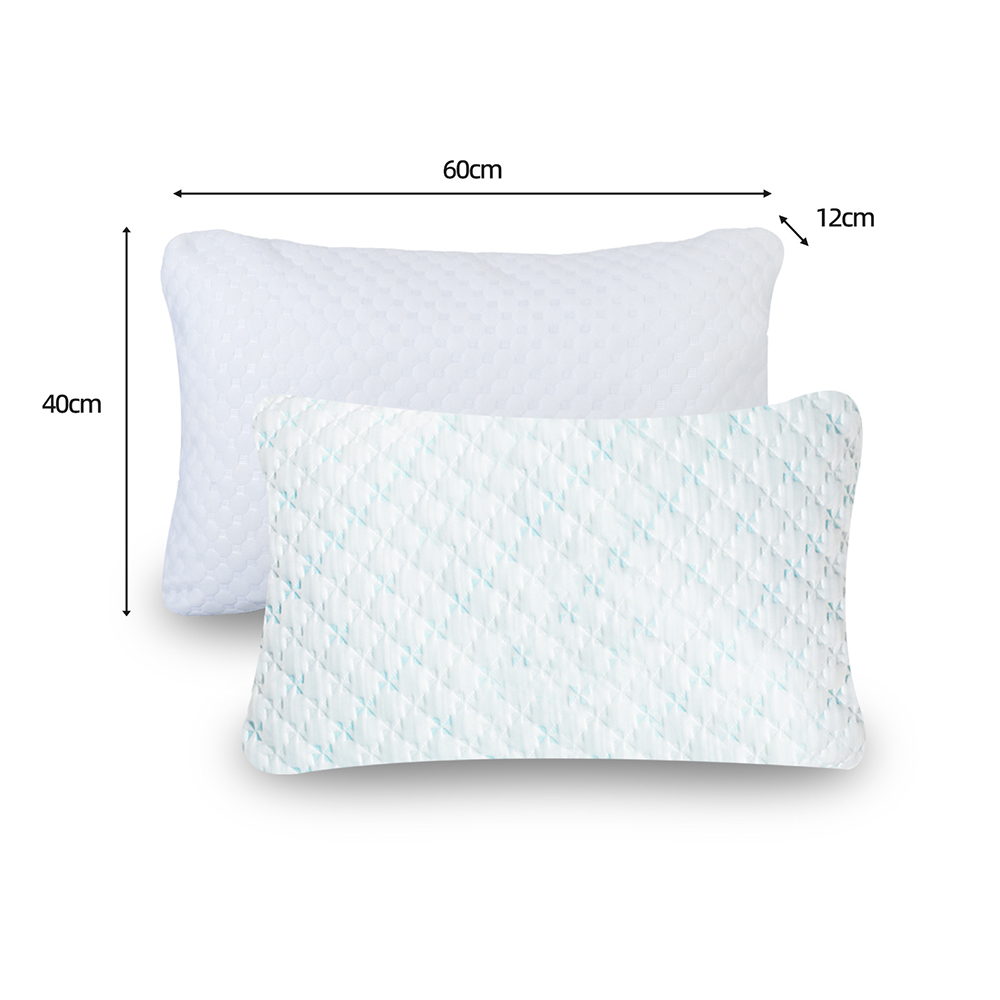 Gel memory foam pillow sponge